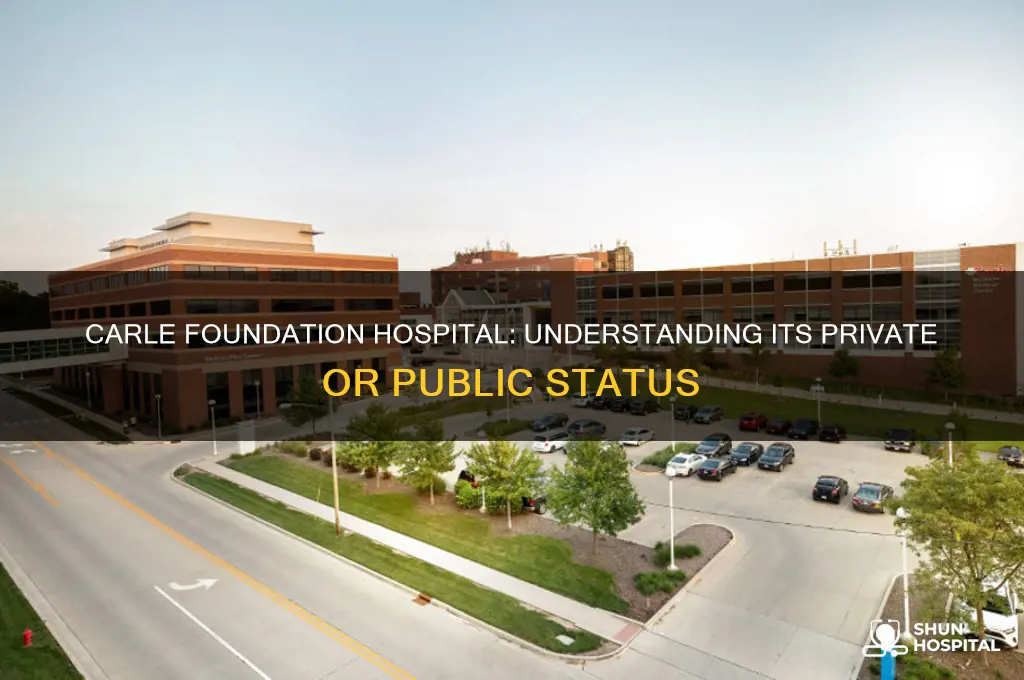 is carle foundation hospital a private or public hospital