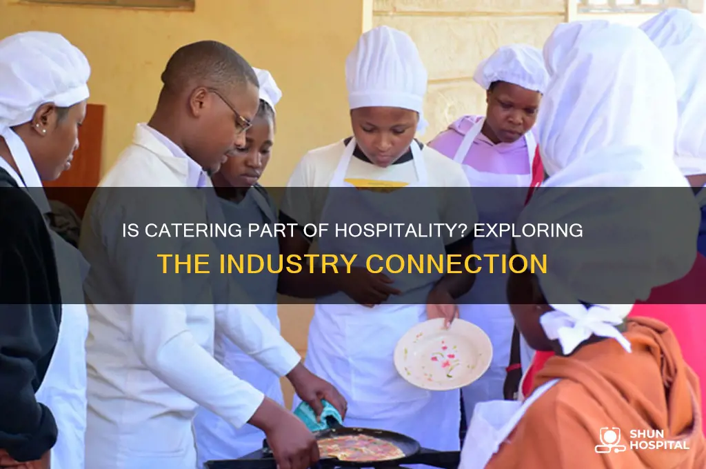 is catering considered hospitality