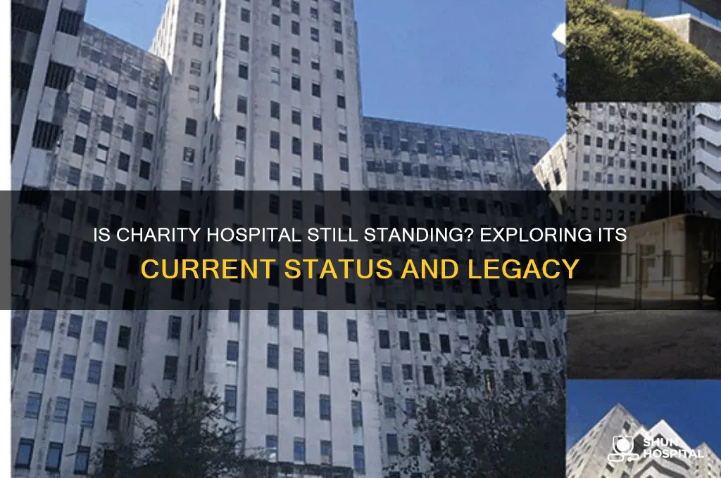 is charity hospital still standing