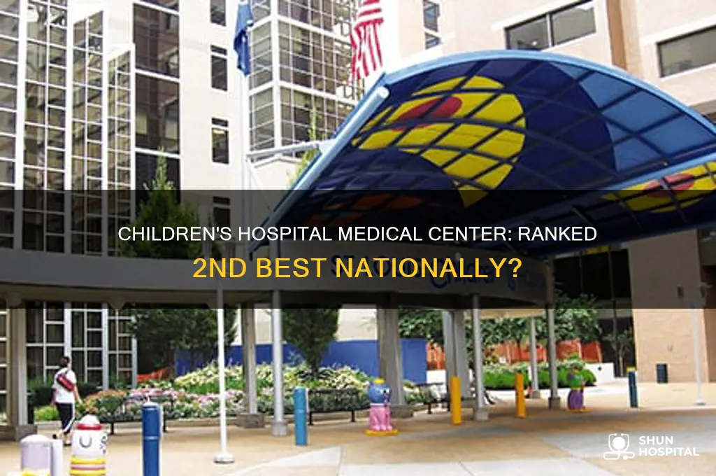 is childrens hospital medical center ranked number 2 in nation