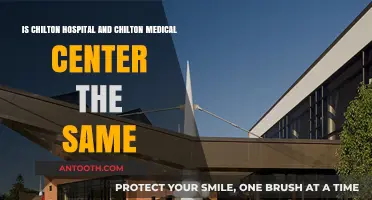 Are Chilton Hospital and Chilton Medical Center the Same Entity?