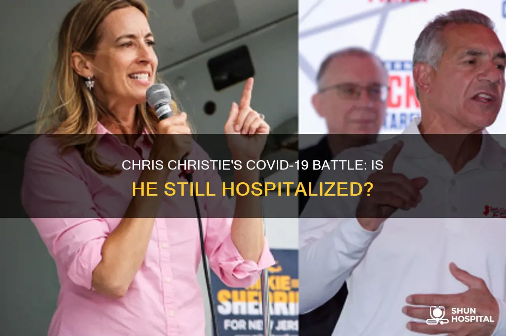 is chris christie still in the hospital with coronavirus