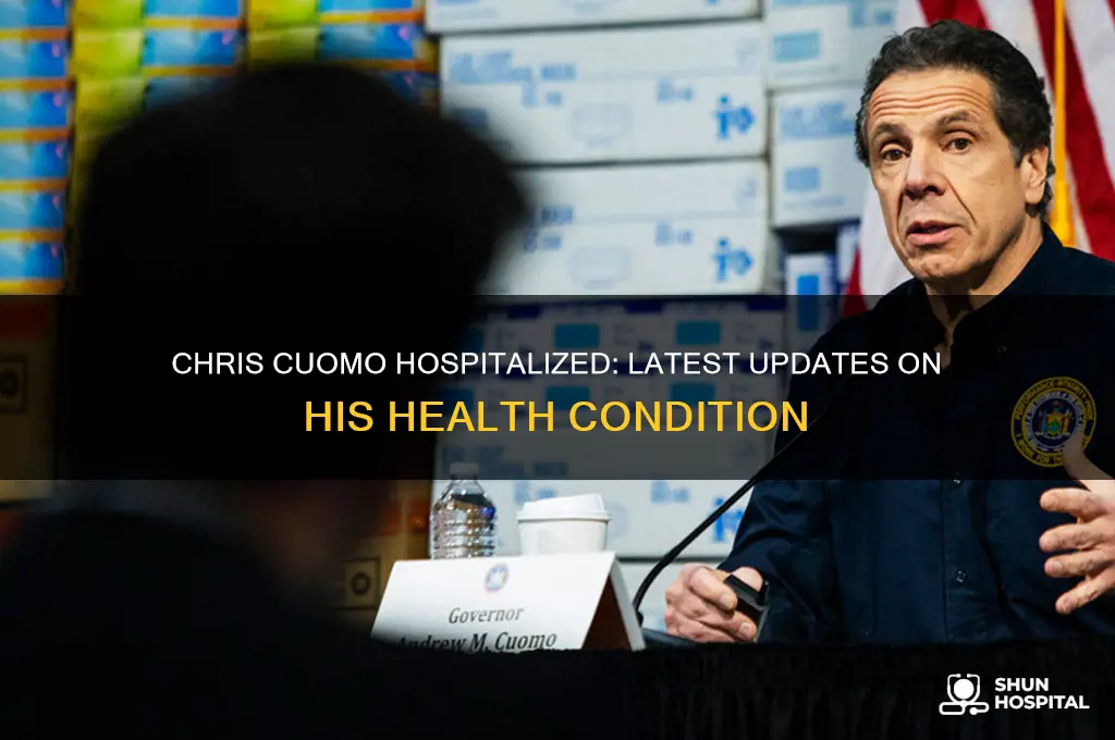 is chris cuomo hospitalized