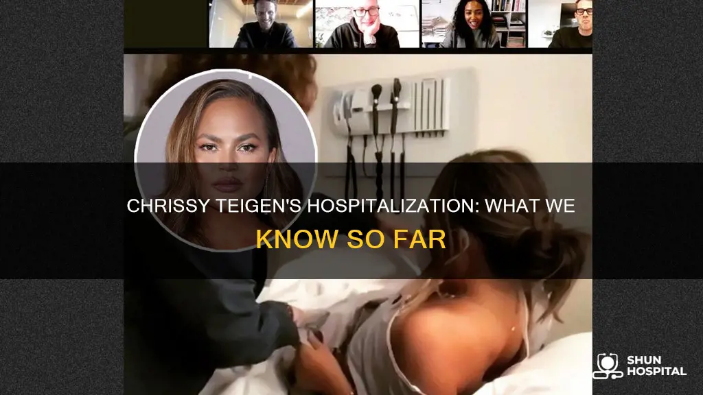 is chrissy teigen still in the hospital