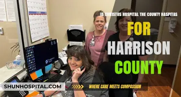 Is Christus Hospital Harrison County's Official County Hospital?
