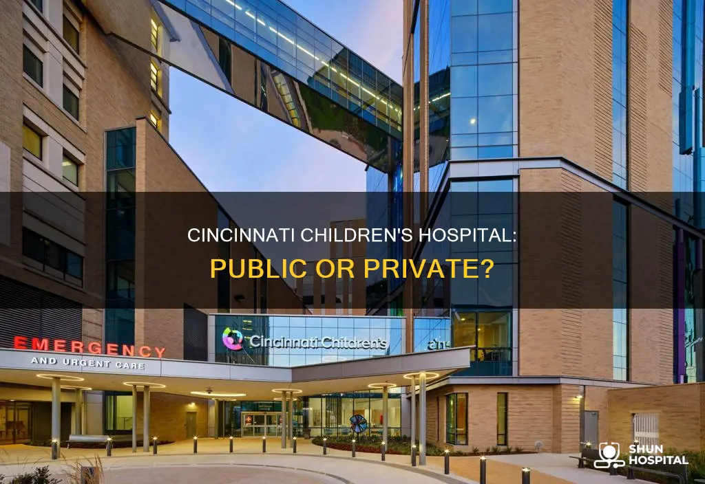 is cincinatti childrens hospital public or private