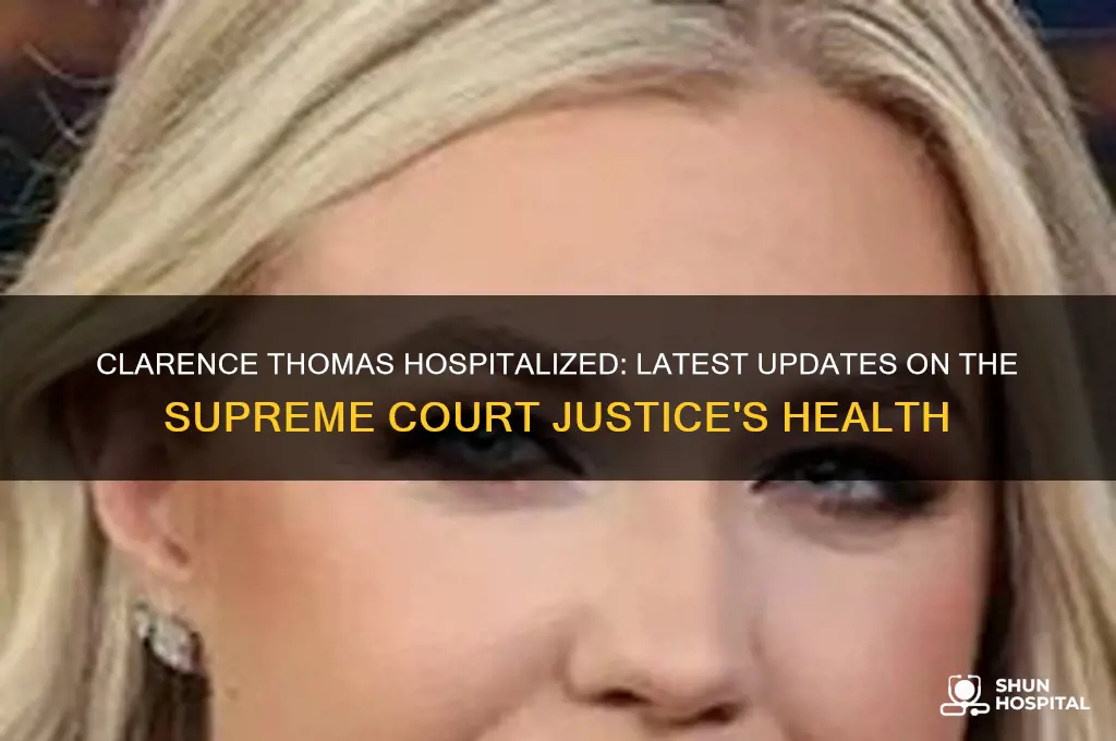 is clarence thomas hospitalized