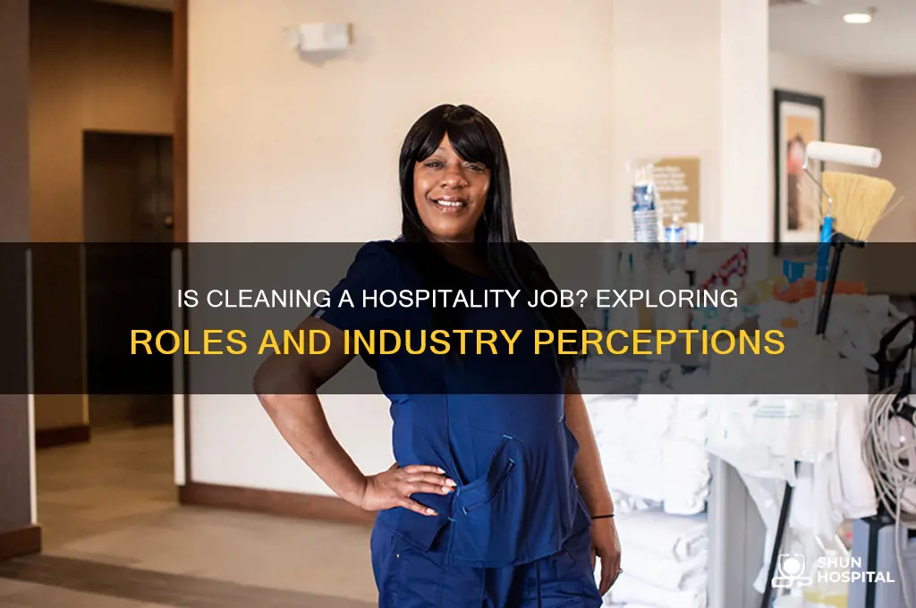 is cleaning a hospitality job