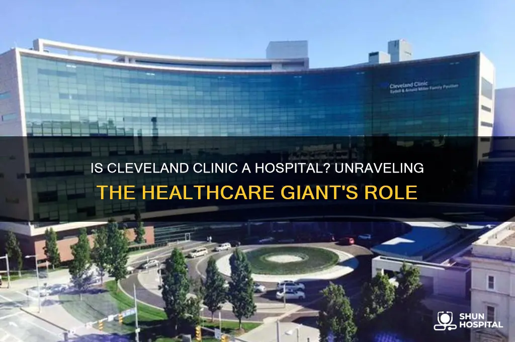 is cleveland clinic a hospital