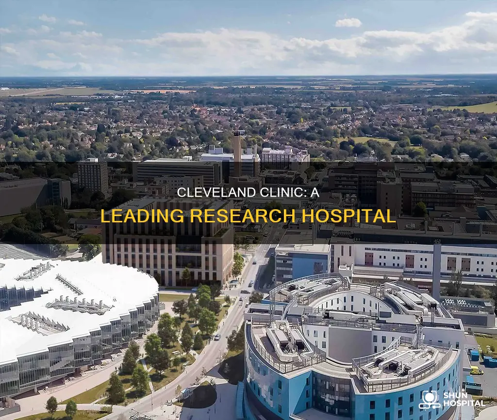 is cleveland clinic hopsital a research hospital