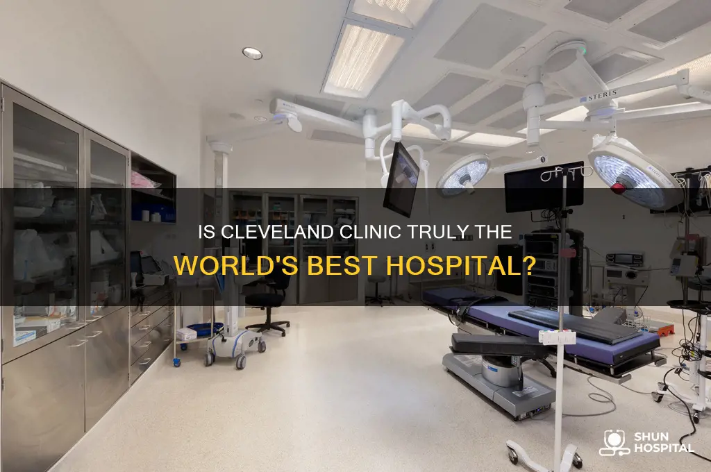 is cleveland clinic the best hospital in the world