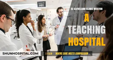 Cleveland Clinic Weston: A Teaching Hospital?