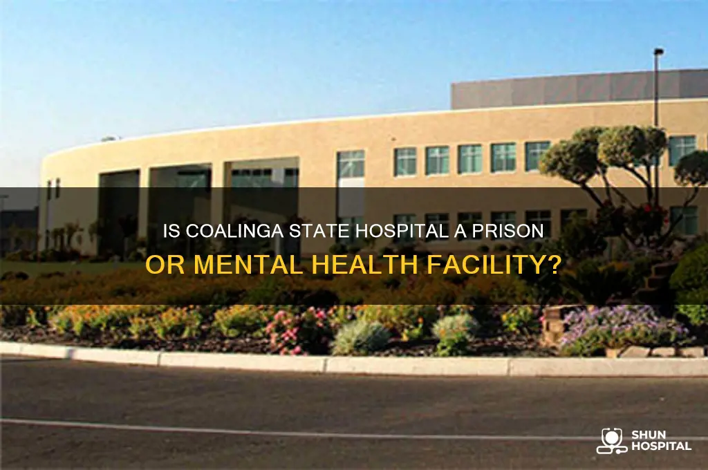 is coalinga a state hospital