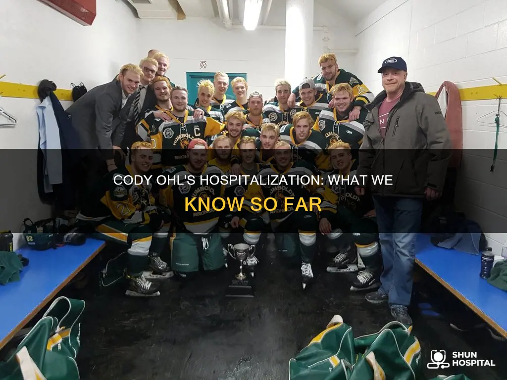is cody ohl still in the hospital