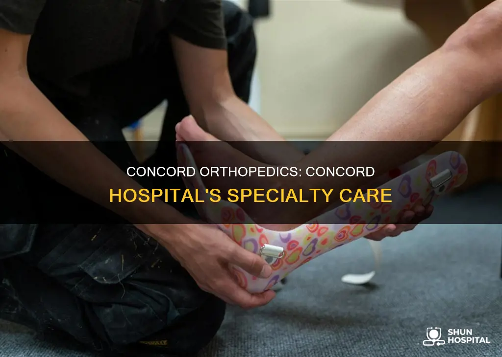 is concord orthopedics part of concord hospital