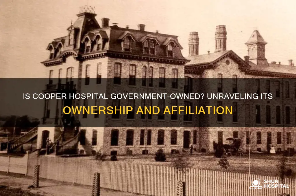 is cooper hospital government