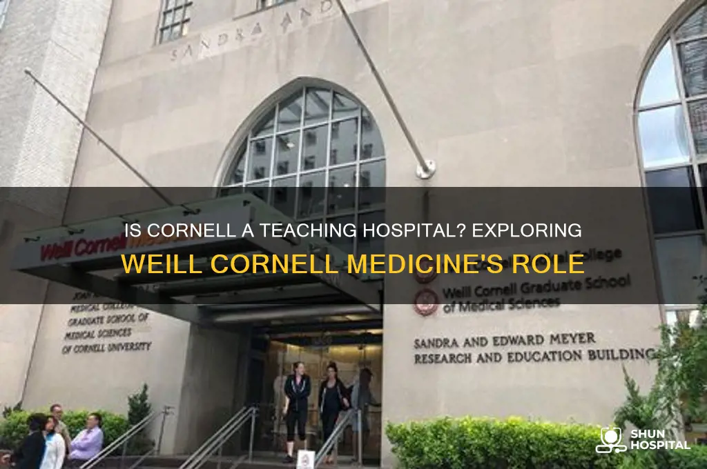 is cornell a teaching hospital