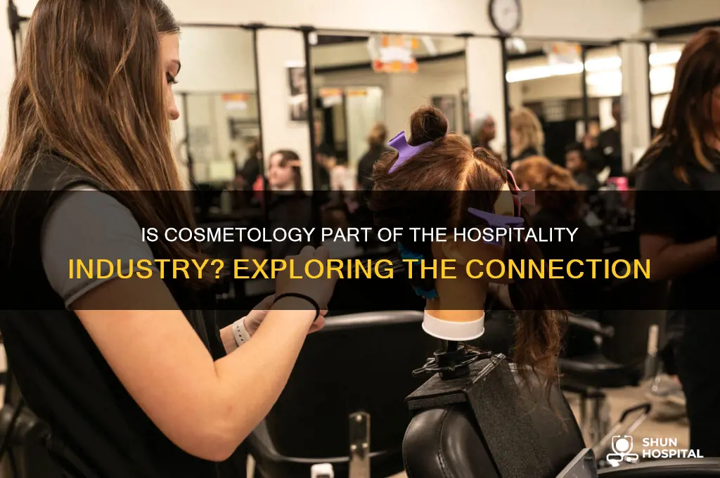 is cosmetology considered hospitality