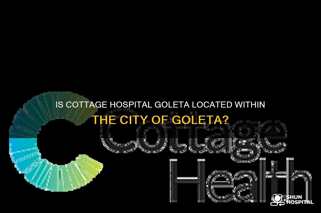 is cottage hospital goleta in the city of goleta
