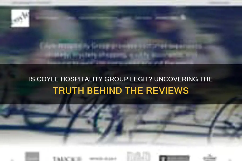 is coyle hospitality group legit