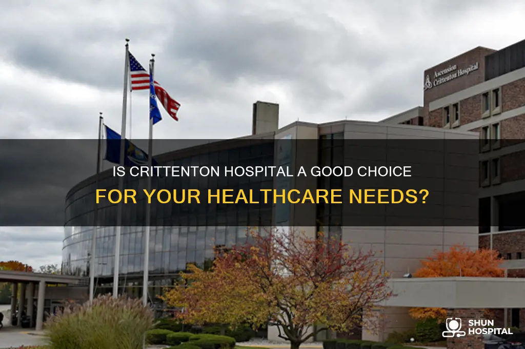 is crittenton a good hospital