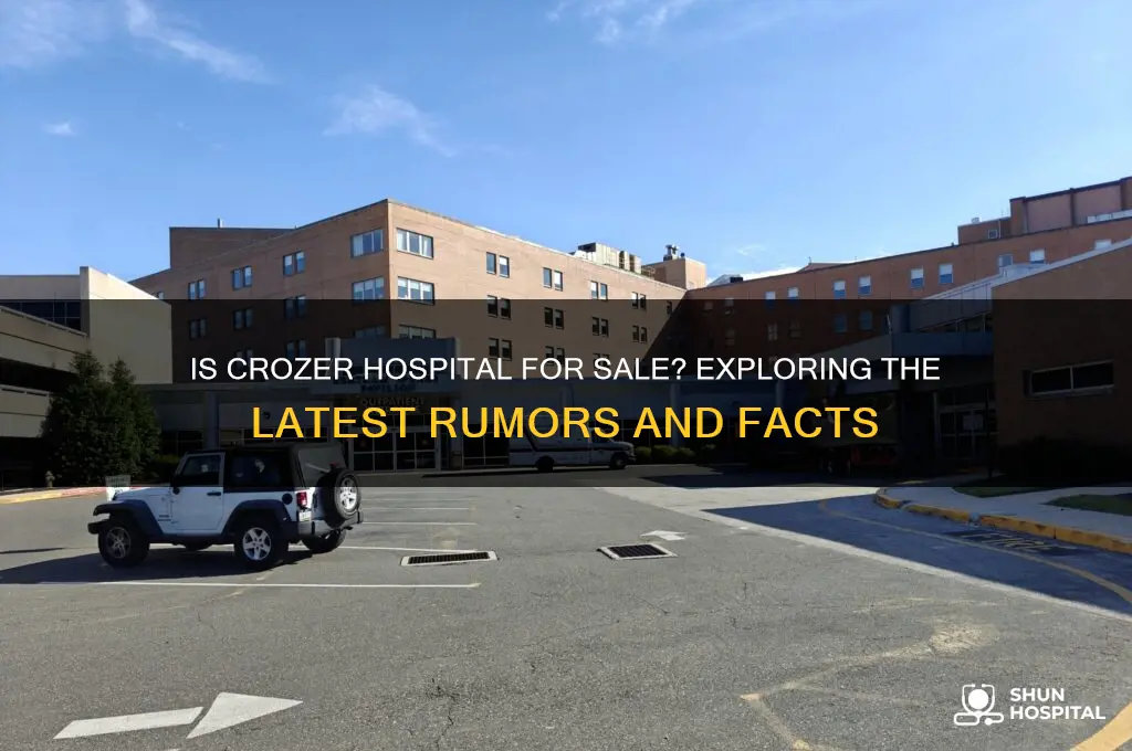 is crozer hospital for sale