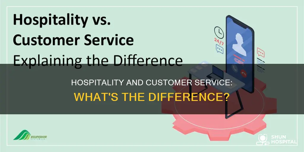 is customer service and hospitality the same
