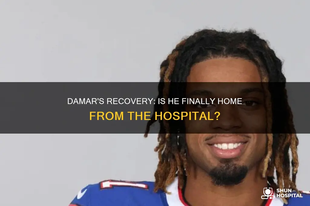 is damar home from hospital