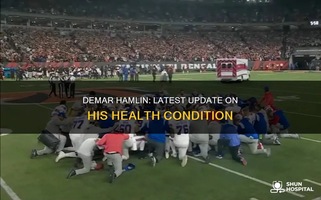 is demar hamlin out of the hospital