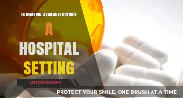 Demerol: Hospital-Only Treatment or Available Over-the-Counter?