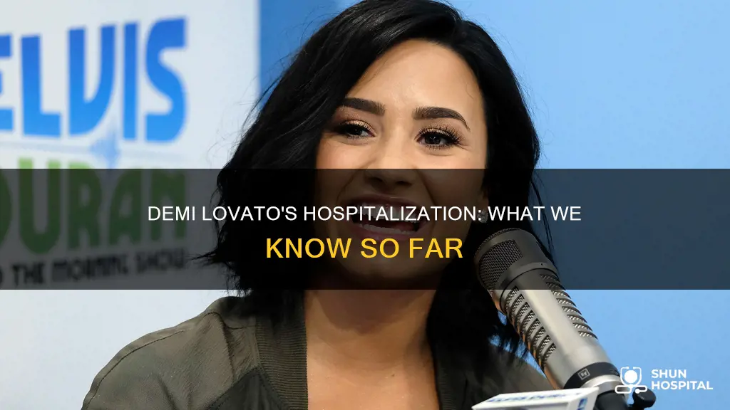 is demi lovato still in the hospital