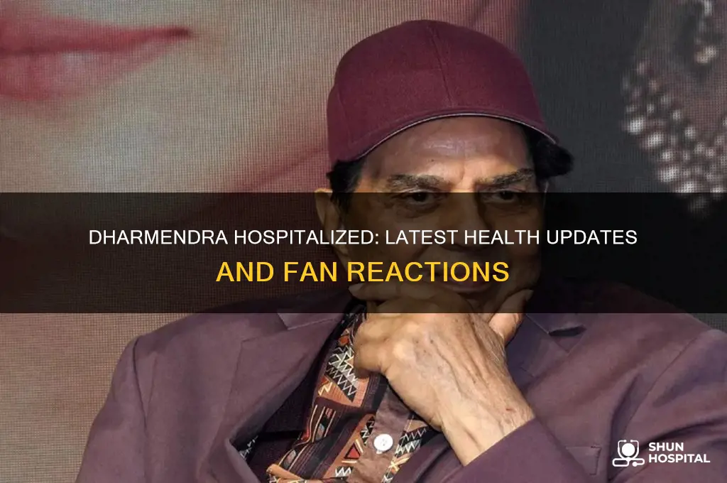 is dharmendra in hospital