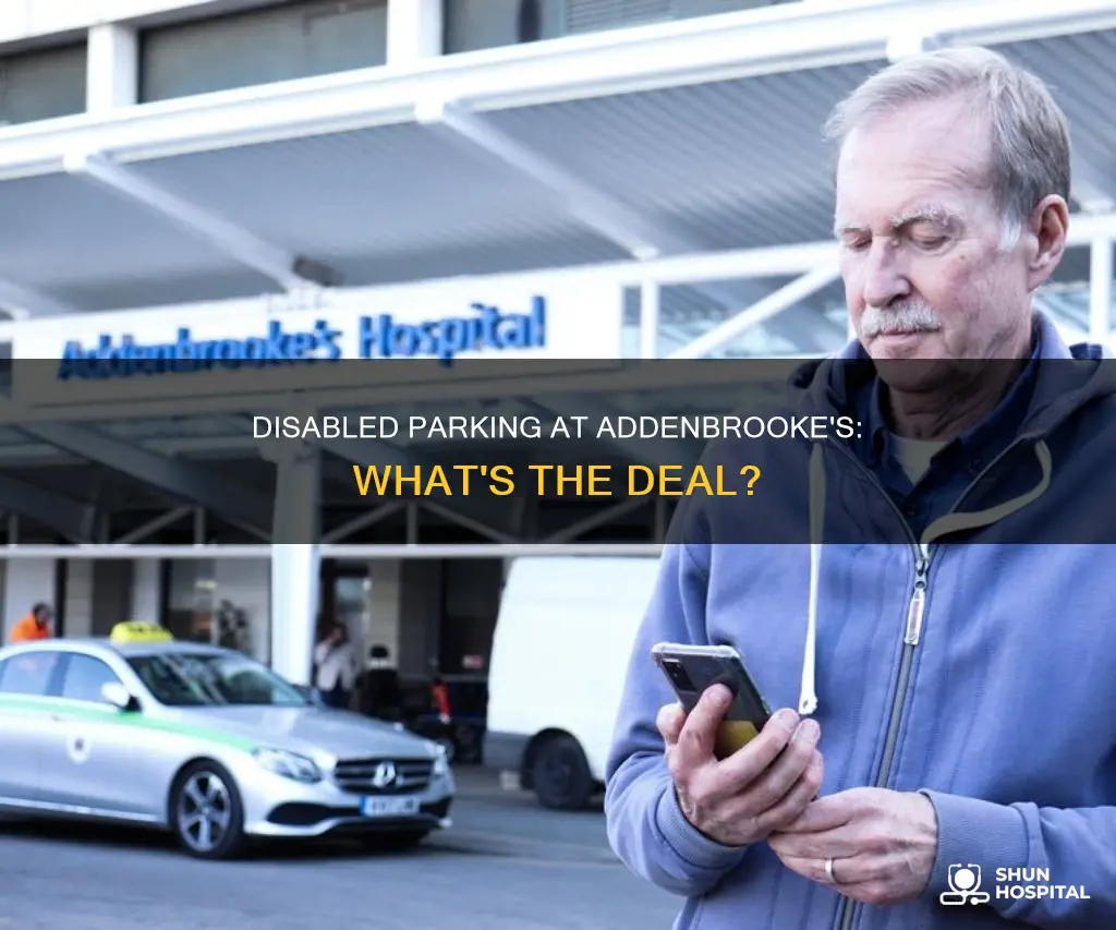is disabled parking free at addenbrookes hospital