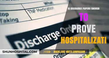 Discharge Papers: Proof of Hospitalization?