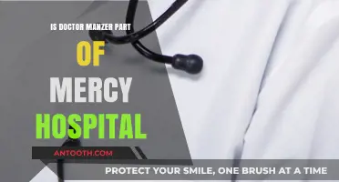 Is Dr. Manzer Affiliated with Mercy Hospital?