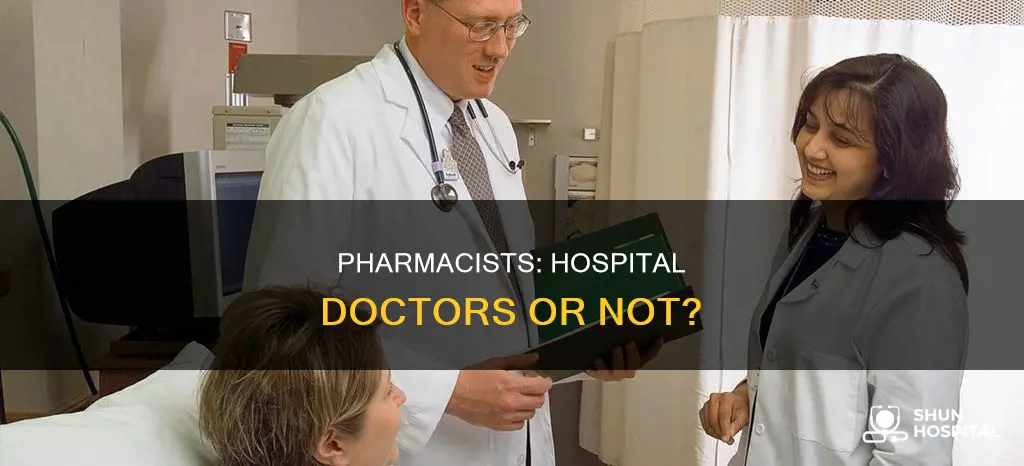 is doctor of pharmacy a hospital doctor
