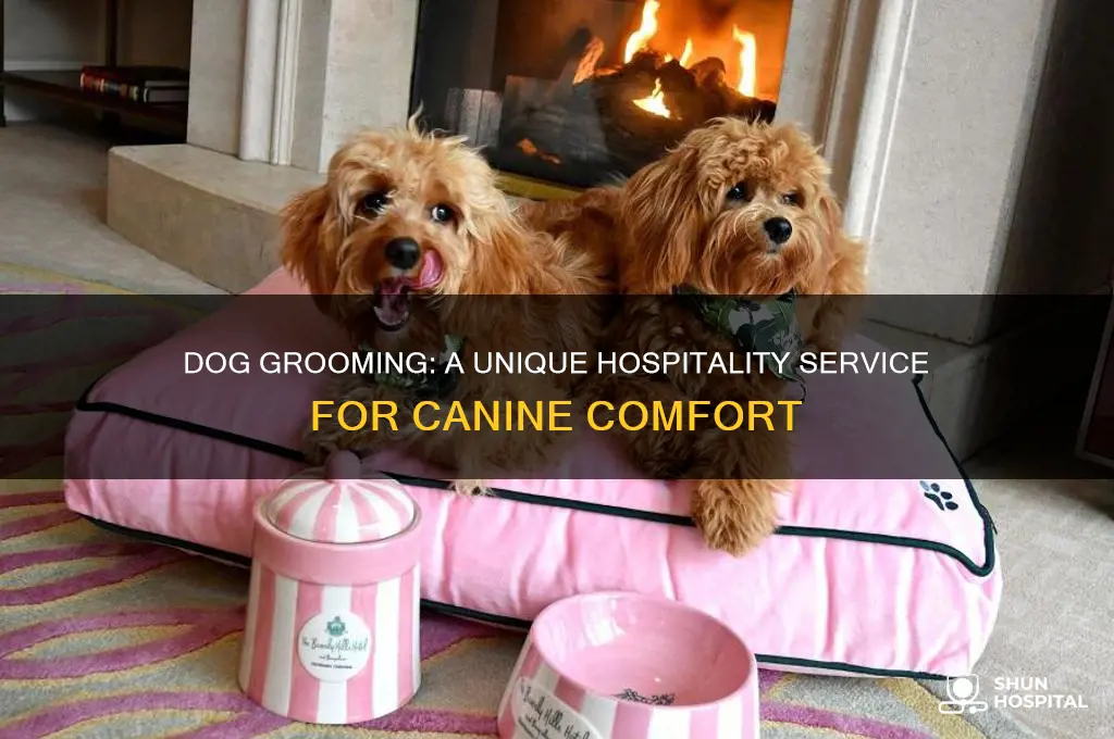 is dog grooming considered hospitality