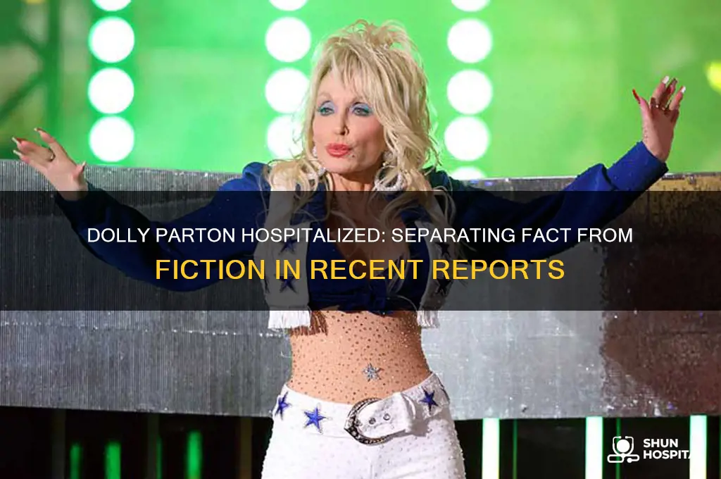 is dolly parton in hospital