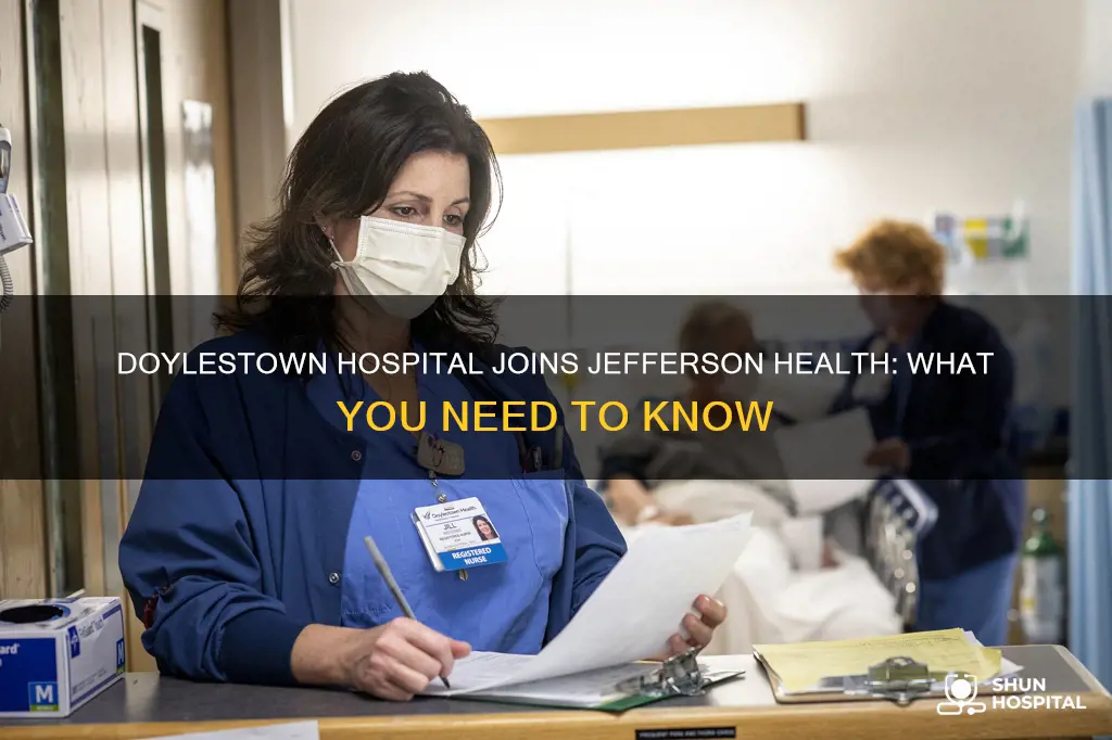 is doylestown hospital part of jefferson health