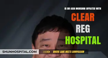 Is Dr. Asia Morshin Affiliated with Clear Reg Hospital?