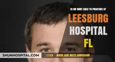 Can Dr. Hurt Practice at Leesburg Hospital in Florida?