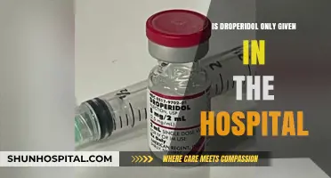 Droperidol: Why It's a Hospital-Only Drug