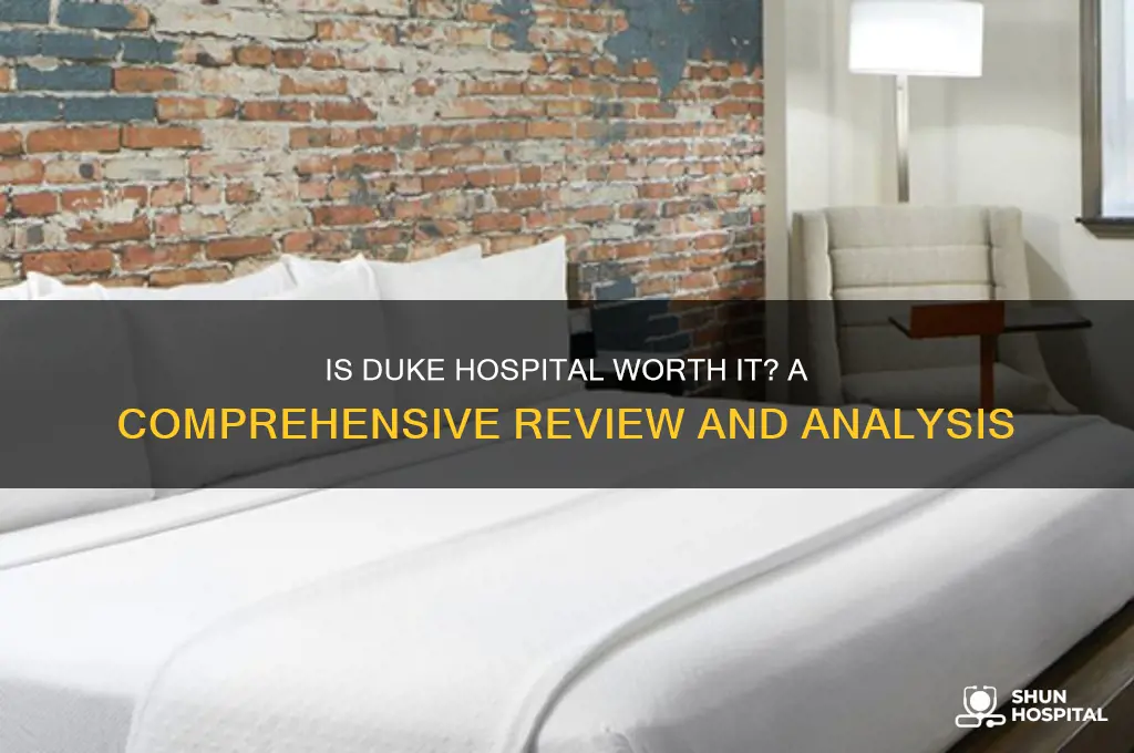 is duke a good hospital