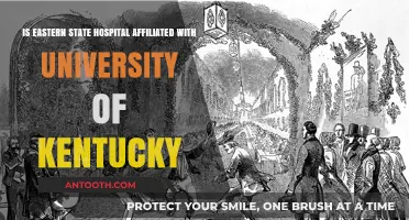 Is Eastern State Hospital Affiliated with the University of Kentucky?