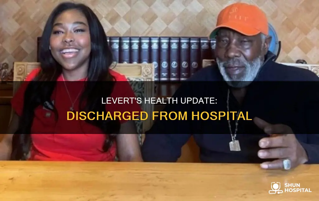is eddie levert out of the hospital