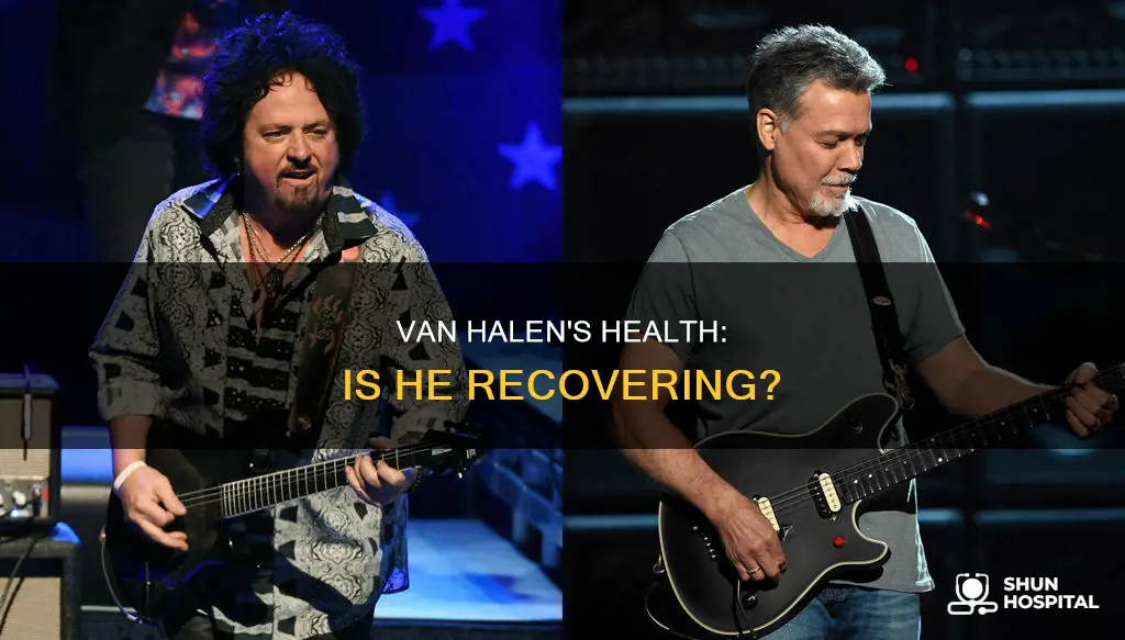 is eddie van halen dieing in hospital