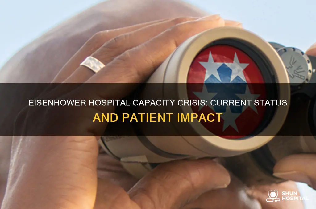is eisenhower hospital at capacity