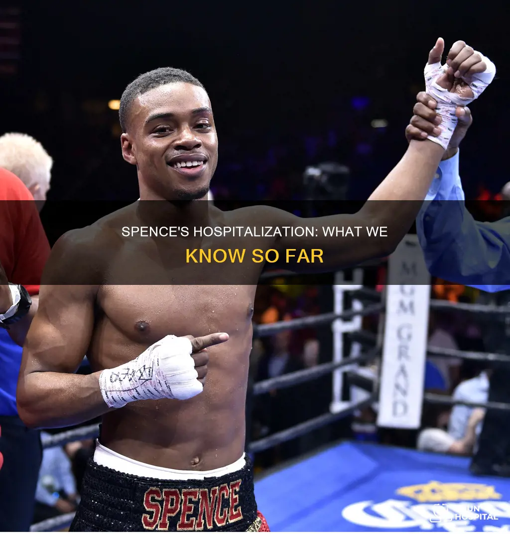 is errol spence still in the hospital