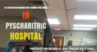 Fire Drills in Psychiatric Hospitals: Is Evacuation Always Mandatory?