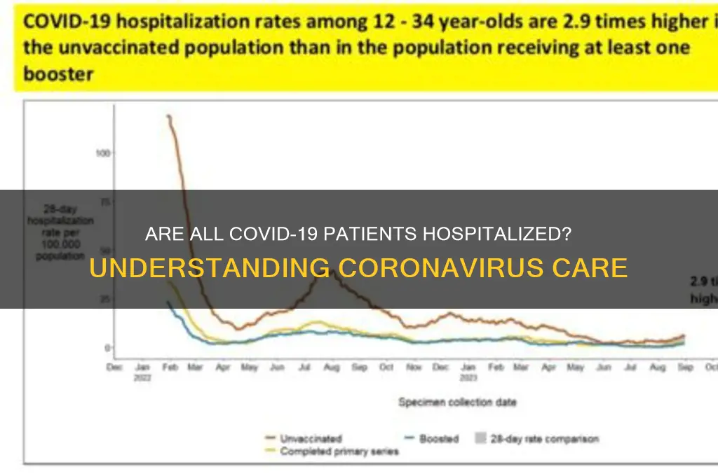 is everyone with coronavirus hospitalized